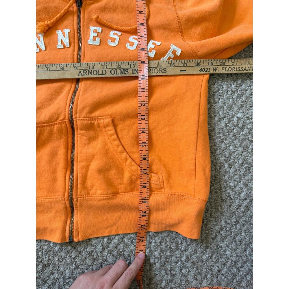 University of Tennessee Women’s Size S/M Cotton Blend Orange Zip-Up Jacket - Picture 5 of 6